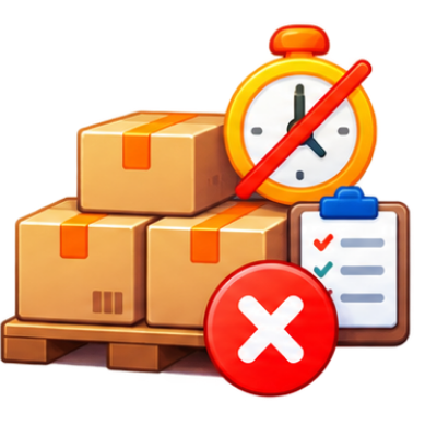 No real-time inventory