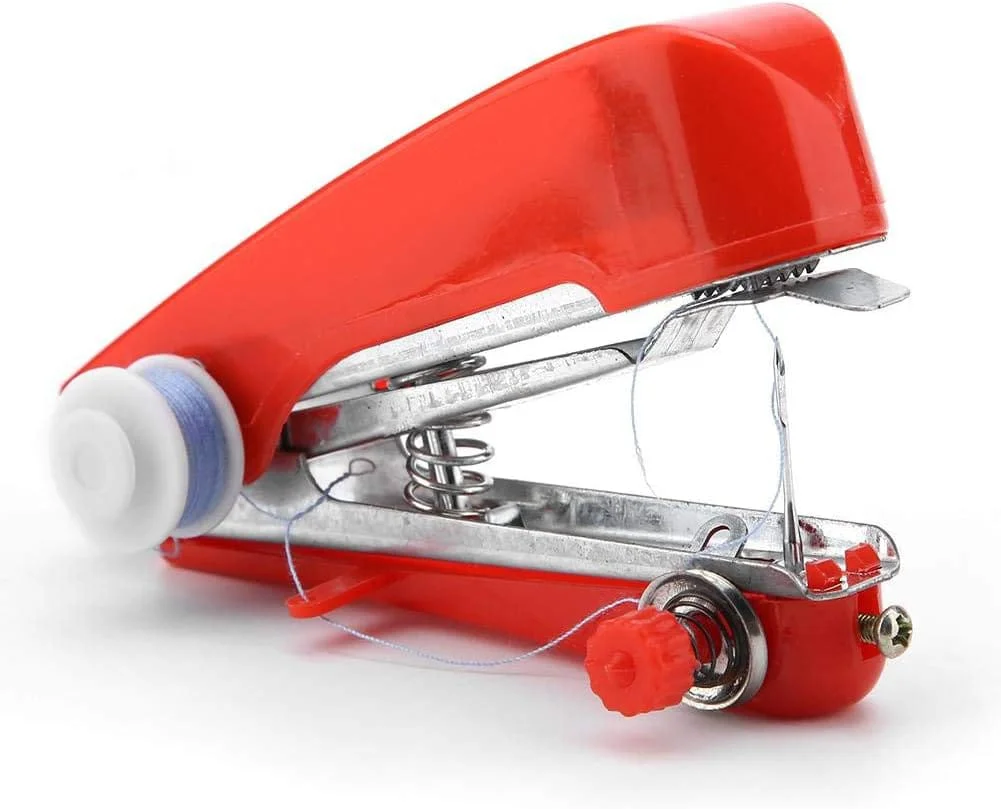 Portable Handheld Mini Sewing Machine Small Electric Sewing Machine for Home Travel & Quick Repairs