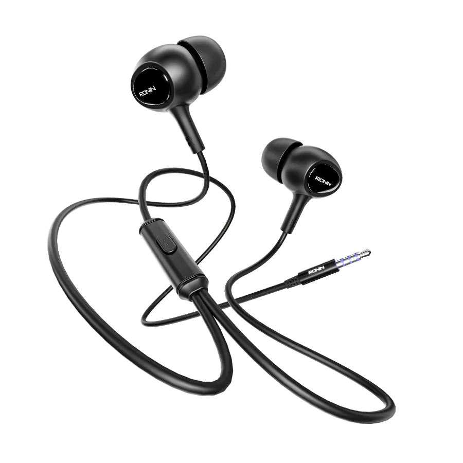 RONIN R-9 Original Speaker Handsfree with Mic – Wired Earphones