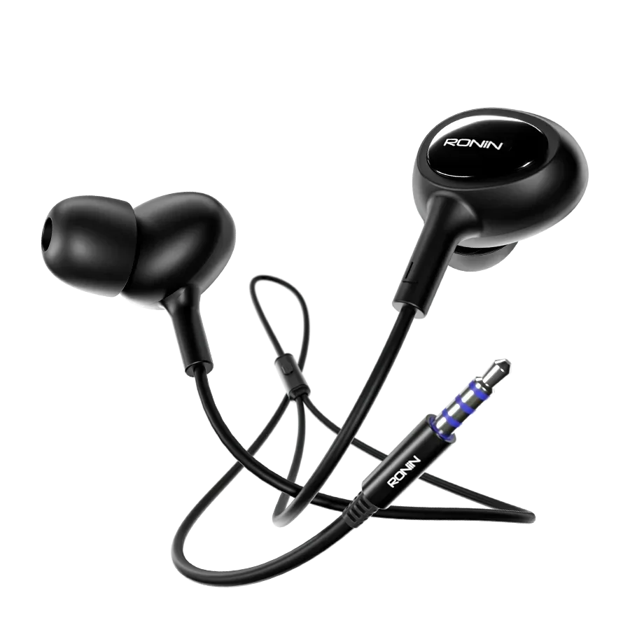 RONIN R-9 Original Speaker Handsfree with Mic – Wired Earphones
